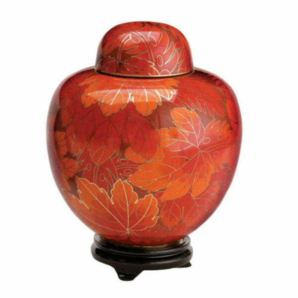 Fall Leaf Cloisonne - Fullsize
